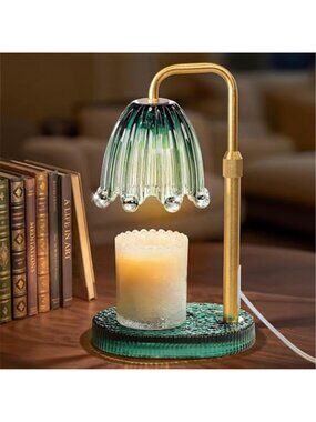 Candle Warmer Lamp Dimmable Adjustable Height Timer Wax Melt Warmer Night Lamp